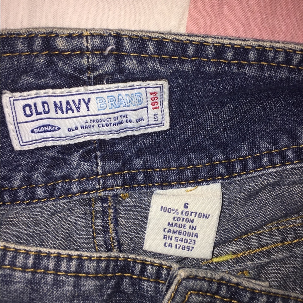 Denim mini skirt with pockets - Picture 7 of 8